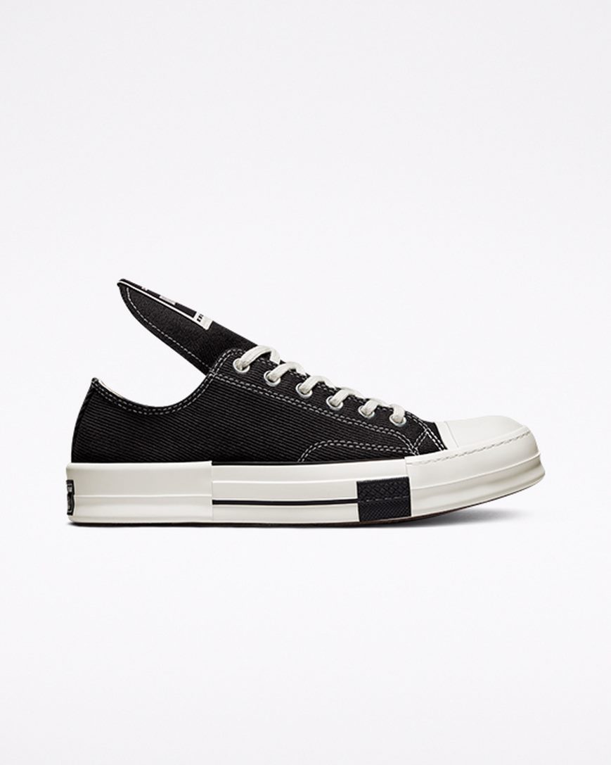 Tenis Converse x DRKSHDW DRKSTAR Chuck 70 Cano Baixo Masculino Pretas | PT R043951